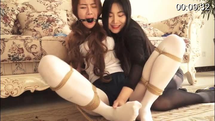 [XiaoYao] The Sweet Cannon Pt. 2 ©XiaoYao<br><br>Summary:<br><br>After convincing that one of Ms. Wu girl friends that she will be only tying her up for a short game, she ate her promise that will untie her. After helplessly struggling for a bit, a man entered the house and spotted the tied up girl. Her friend was surprised that the man is someone she knows. The man seems to be unhappy since he knew that this girl probably will cause a lot of troubles, in that case, for avoiding troubles, the man tied up Ms. Wu for convincing her friend that he does not condone the action that Ms. Wu did on her...