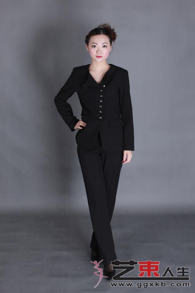 艺束人生015期作品——小蝶职业装礼服KB