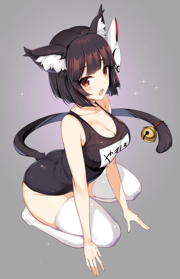  [Japanese Anime,White Pantyhose]