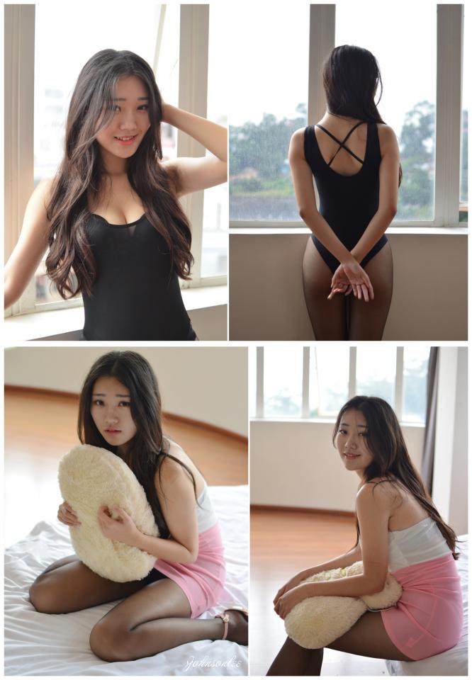 车展模特Daisy的第一次捆绑手铐 - 车展认识的模特Daisy，尝试捆绑镣铐驷马。超紧~~还是健身教练哟！
