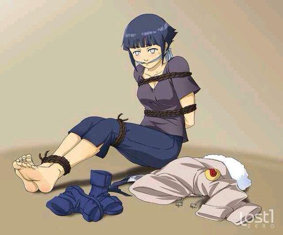海贼火影 [Boxtie,Gag,Breast bondage,Hyuuga Hinata,L.O.Z,Bare Foot,Ninja]