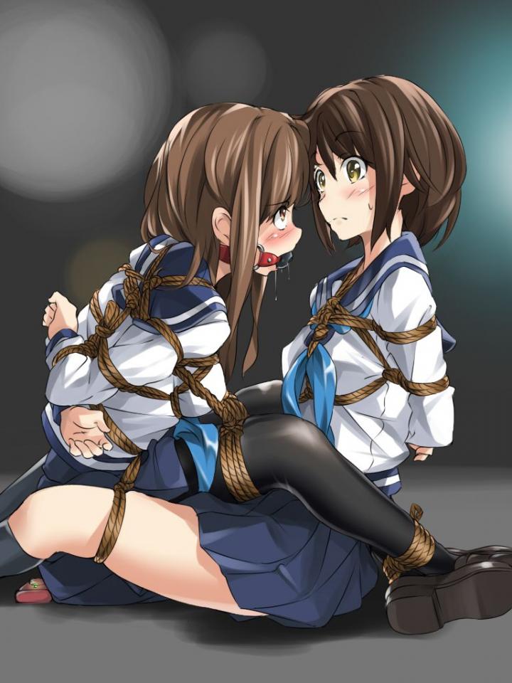 P站画师：fumi11号（3）  [丝袜,学生（水手服）,堵嘴,胸缚,日本动漫,跳蛋,百合女同,口球]