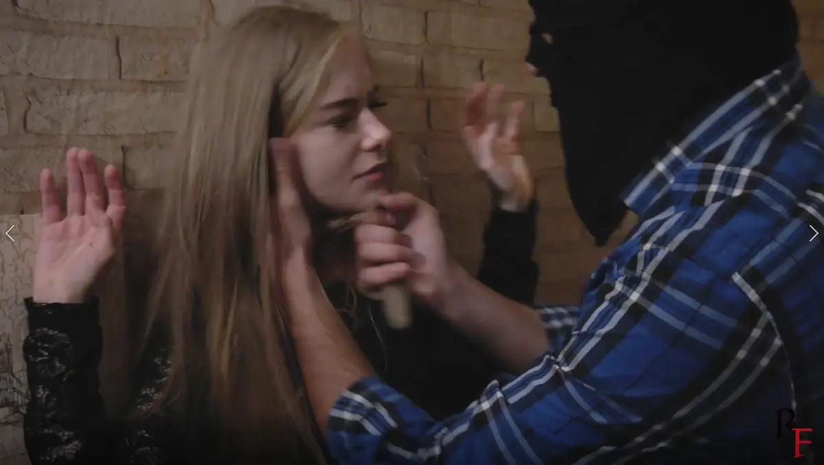 Seductive Olesya's body restrained in belts