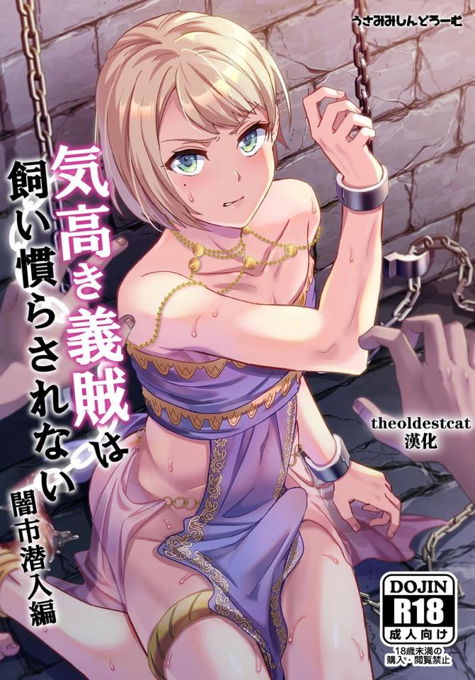 [うさみみしんどろーむ (えるたすく)] 気高き義賊は飼い慣らされない 闇市潜入編 - 很漂亮的男の娘，还有触手福利，不要错过。 [伪娘]