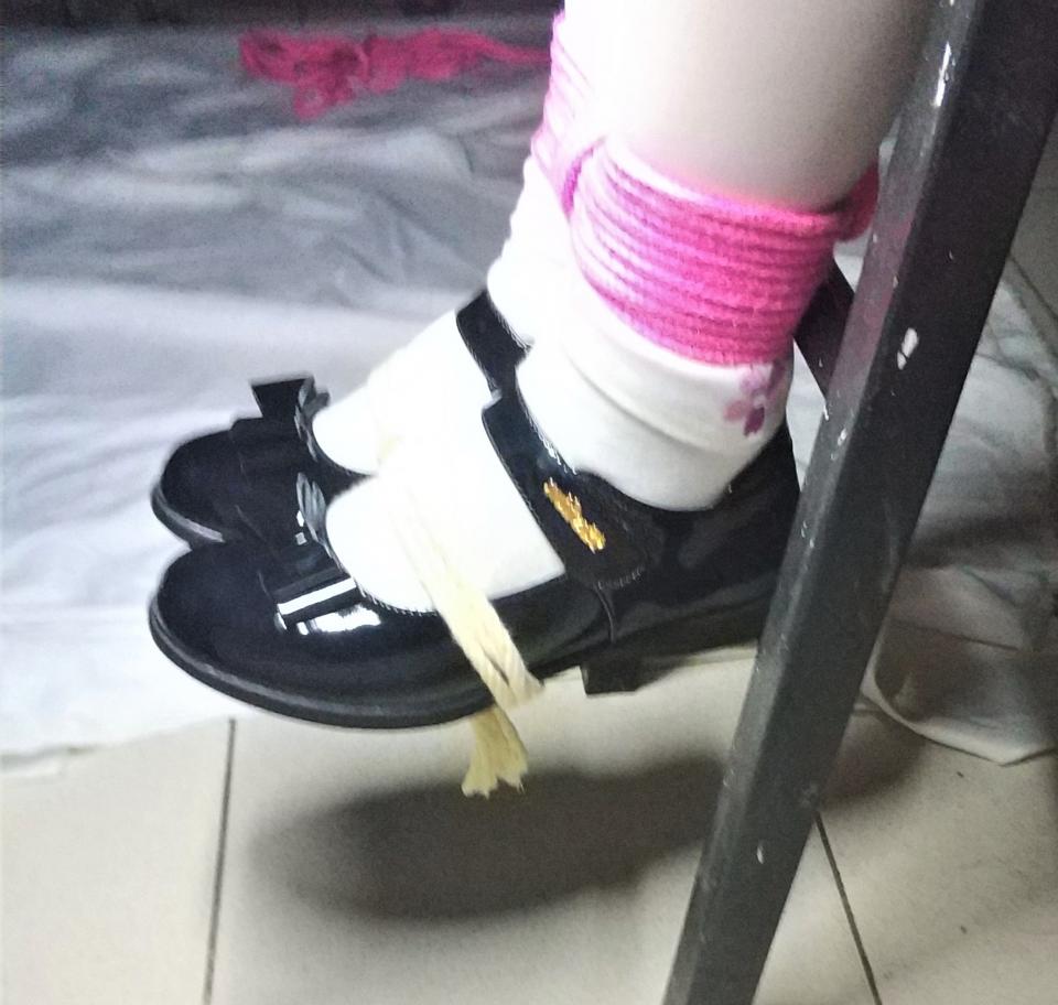 白袜小皮鞋捆绑 - 比较平常的白袜小皮鞋~ 依然小清新