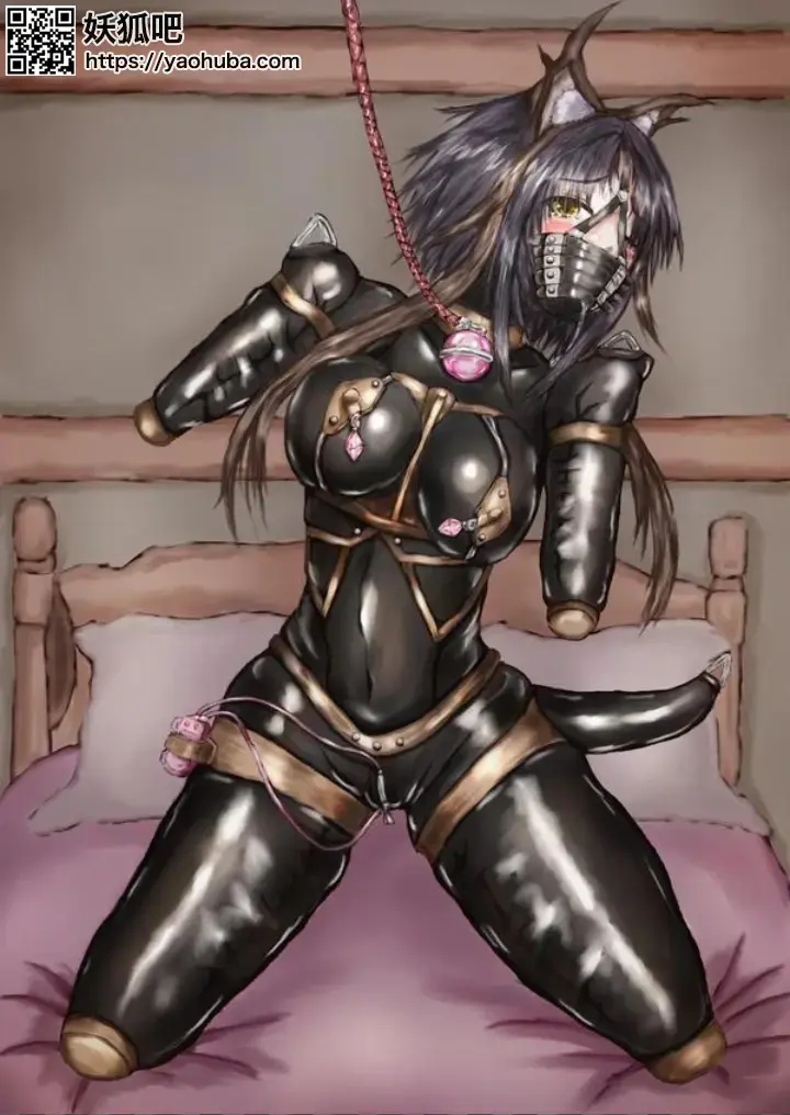  [Necomimi,Gag,Japanese Anime,Strait jacket]
