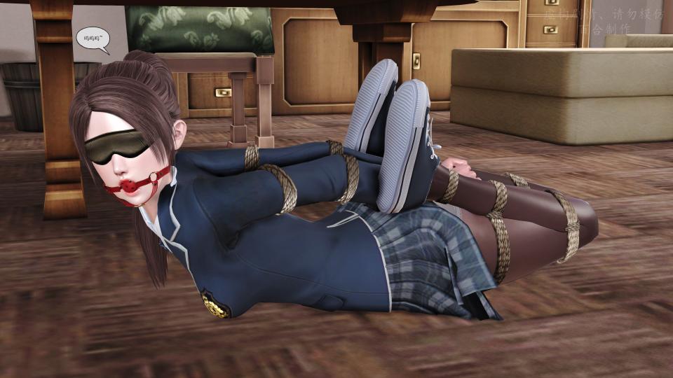 百合定制姐妹劫案（2） [驷马（俯卧）,堵嘴,3D画]