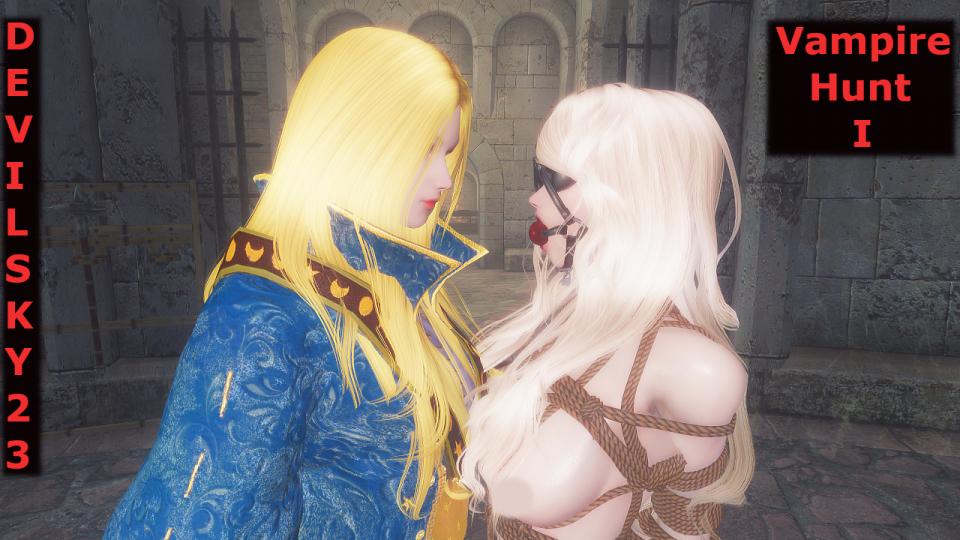  [DeviouSky23] [Skyrim/天际] Vampire hunt I - Skyrim 3D Comic:  Vampire Hunt Part 1. I hope you enjoy it. Thankyou [堵嘴,3D画,眼罩/蒙眼,后手缚（低混乱值）]