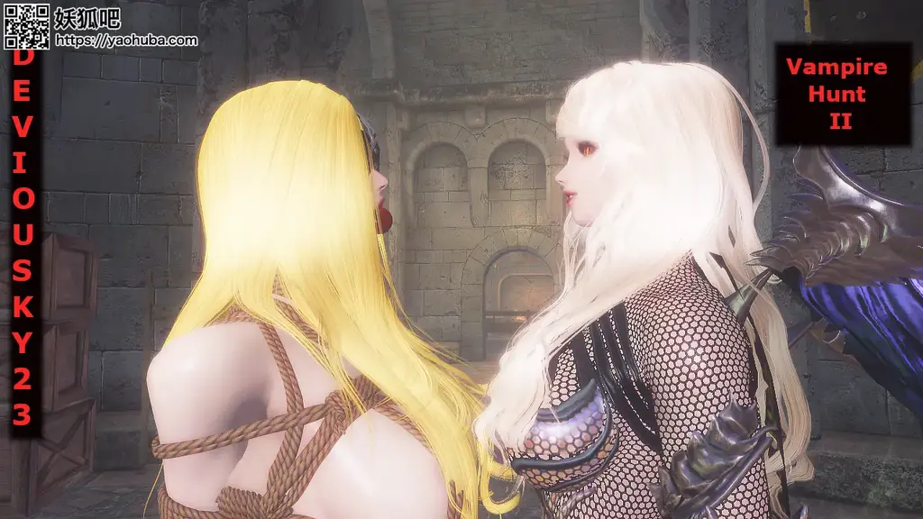 [DeviouSky23] [Skyrim/天际] Vampire hunt II - Second part of my Comic Vampire Hunt. Thanks for supporting me. Hope you enjoy it. [日式反绑,胸缚,3D画,后手缚（低混乱值）]