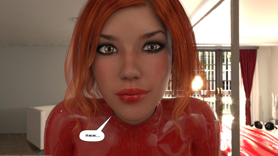 (Lock-Maste)Permanent_room_decor - 作者(Lock-Maste)这是3d建模的图，不是漫画，不是写真。所以没有封面。有英文剧情。拘束，开口器。美女家具,