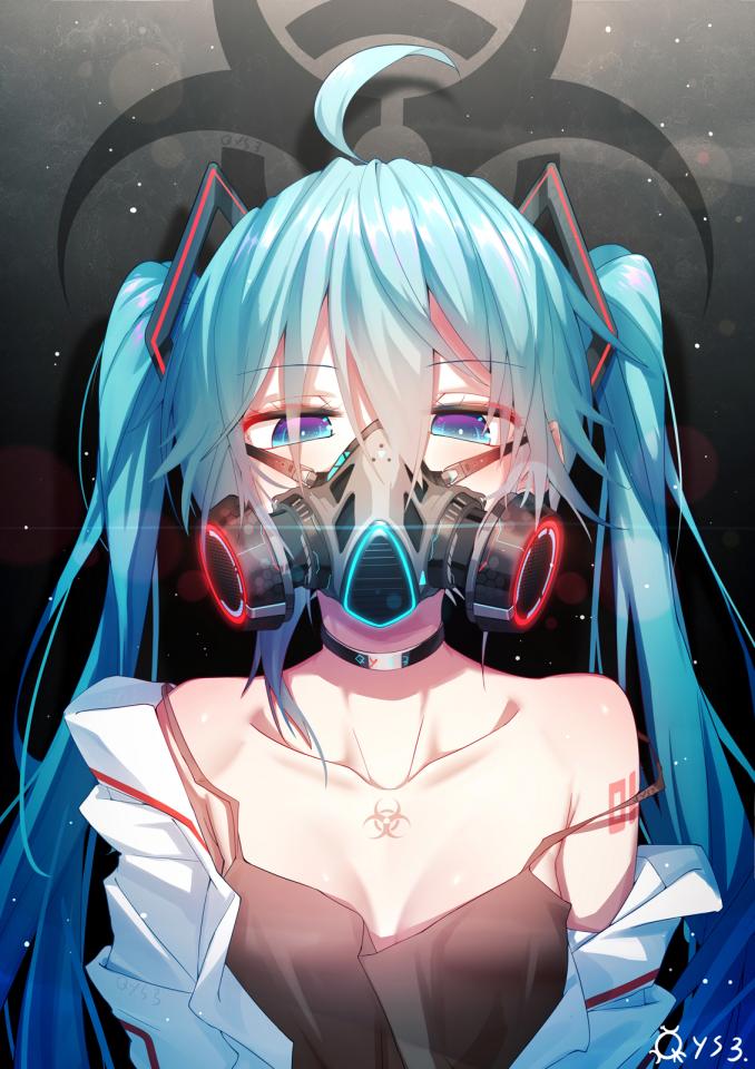 pixiv精选动漫美图1 - （无kb） [Hatsune Miku,Gas Masks]