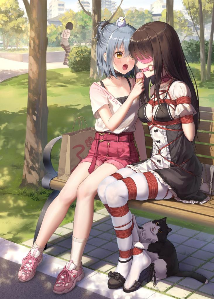 束缚合集171 [日式反绑,狗链/项圈,百合女同,女性主导,女调女]