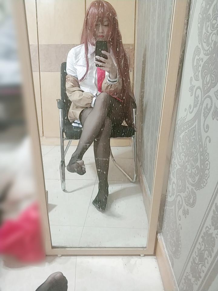 牧濑红莉栖 - COS及简单的绳子 [Pantyhose,Chinese Female]