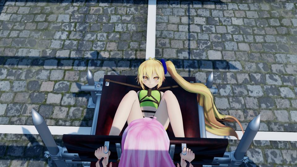 MMD Neru的tk拷问和调教 - 这次简单渲染了一下，风格就变了，当然也花费了多一点的时间，稍微贵一点 [3D画]