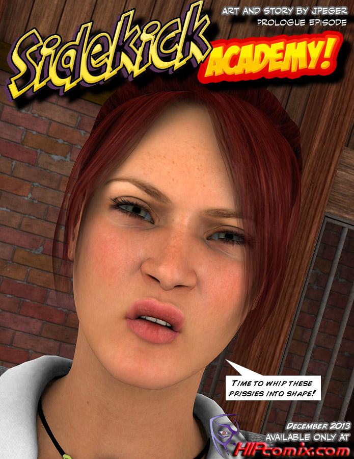 [Jpeger] Sidekick Academy Episode 01 - 拘束 前三张预览 [3D画]
