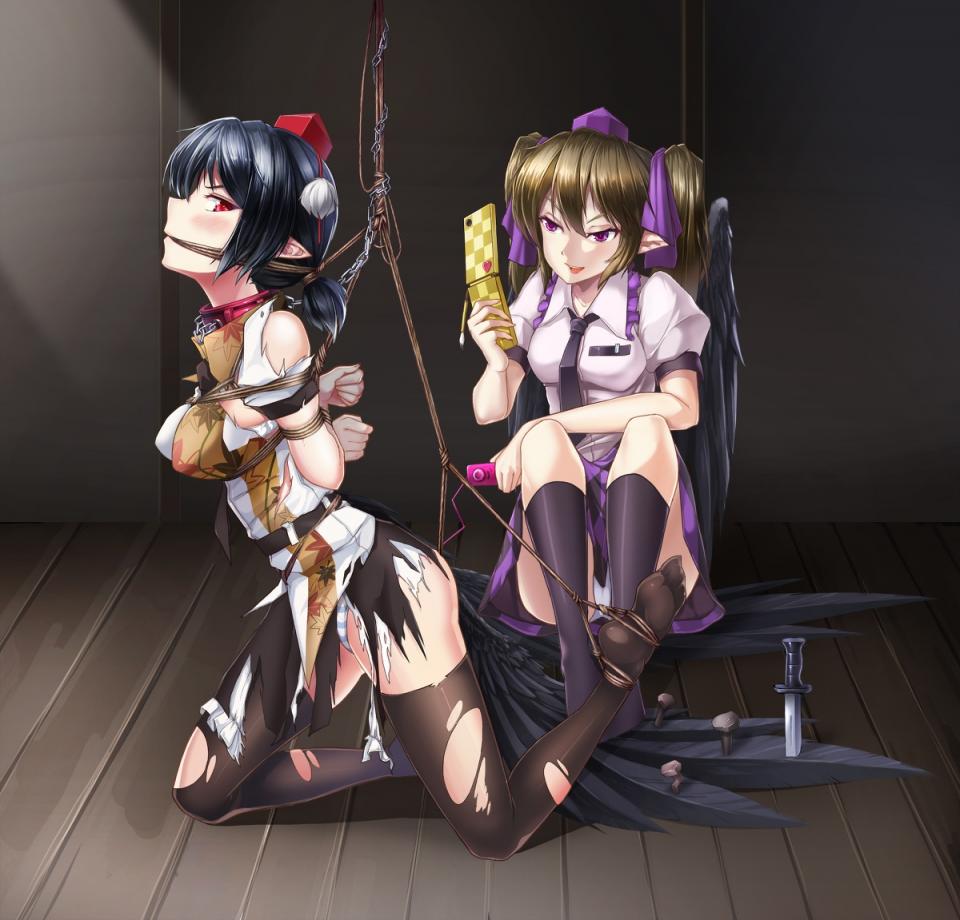 动漫捆绑杂图 [丝袜,日本动漫,百合女同]