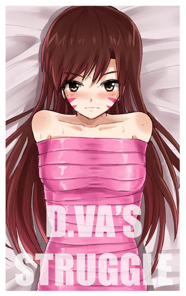 [jitanshi] D.VA's Struggle (Overwatch) - 放置套图     纯图无字幕版 ！！！ [胶带]