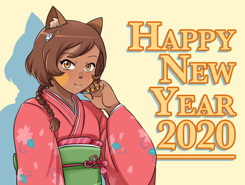 LOZDID赞助套图HAPPY NEW YEAR 2020 - 作者：lostonezero 3美元图包