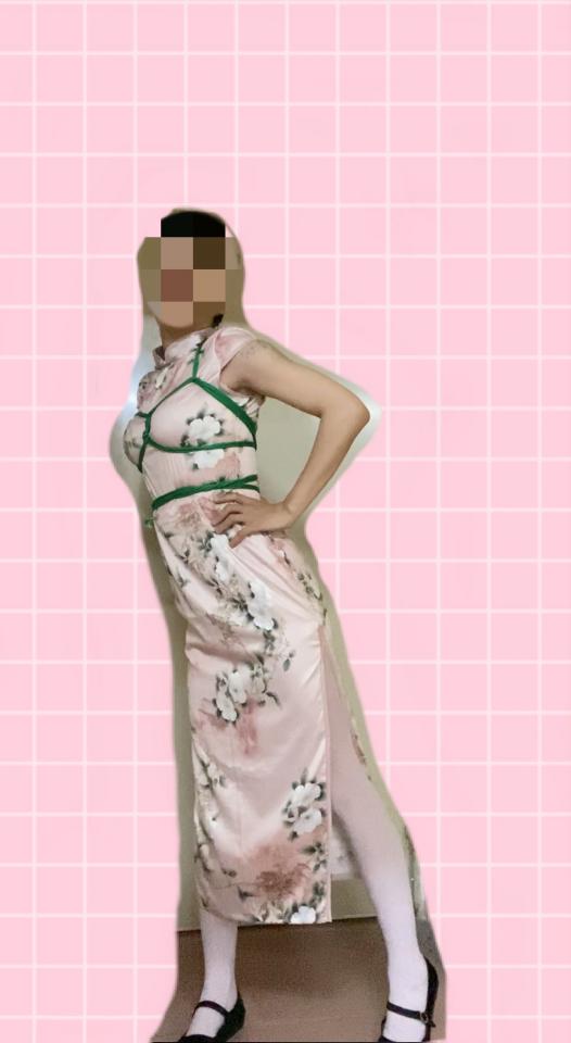 少年伪娘自缚（旗袍） [民族（旗袍）,胸缚,白丝,中国女孩,伪娘]