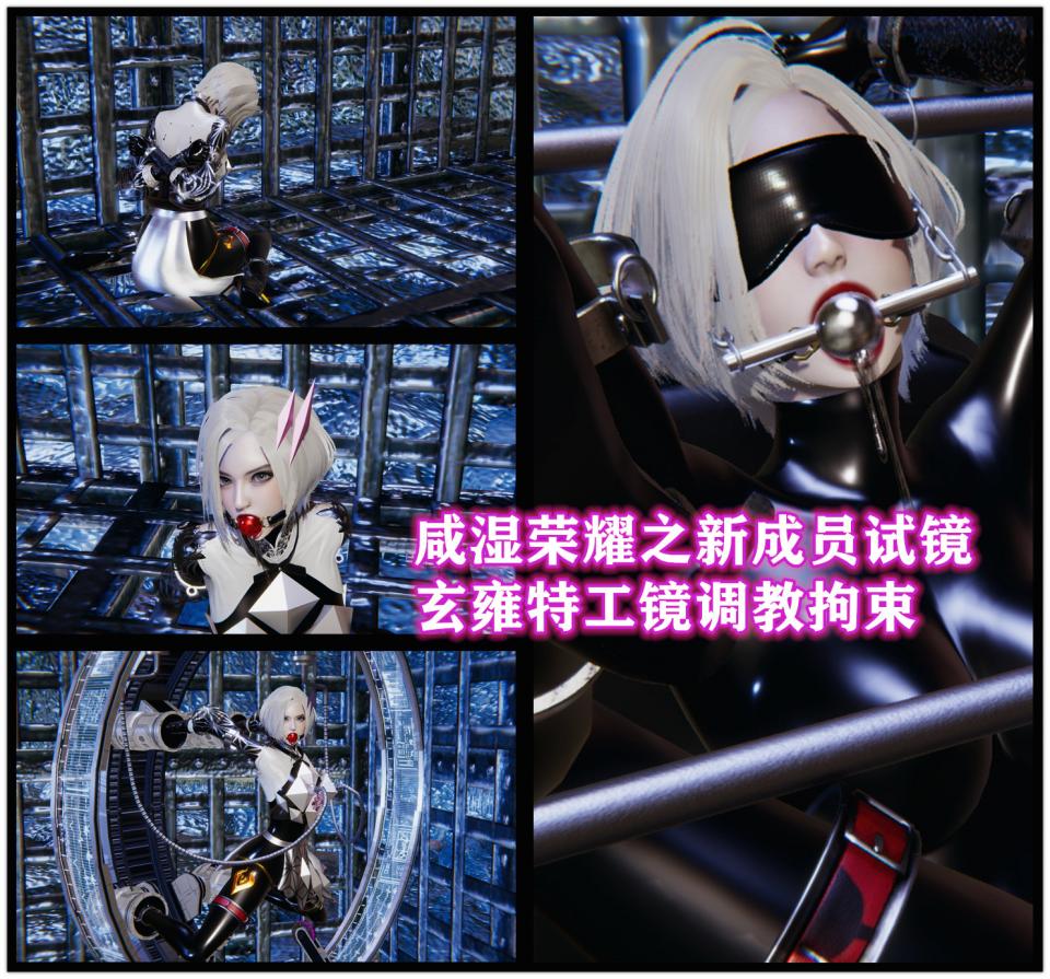 王者荣耀同人之新成员试镜 玄雍特工镜调教拘束 - 基本动作都是大家喜欢的，恳求大佬们支持啊