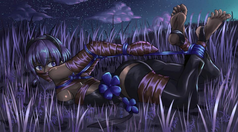 FGO③ [Hogtie (Lying on stomach),Gag]