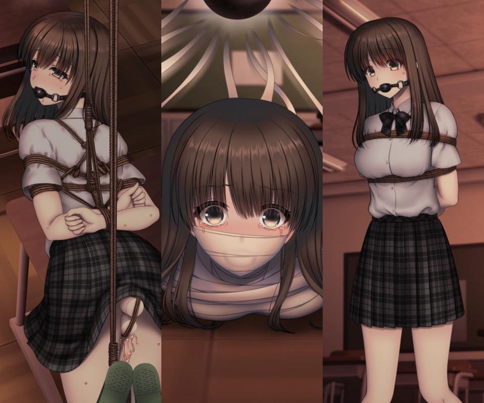  [Mummification,Vibrator,Ball gagged]