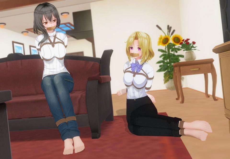 精典3 - 各种女孩被绑 [堵嘴,日本美女,日本动漫,3D画,胶带]