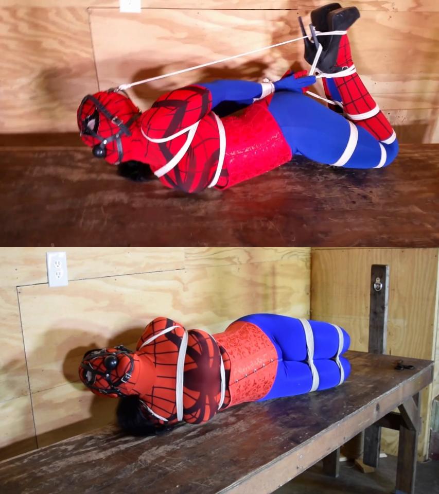 Вrеndа Воund.. Sрidеrgirl Ноgtiеd With Brenda Bound<br><br>In 1280x720 High Quality HD for an amazing crystal clear download.<br><br>Bondage, BDSM, Fetish, Damsel In , Hooded, Struggle, Bought, Captive, Zentai, Rope Bondage, Big Tits, Big Boobs, Spandex, Cosplay, Costume, High Heels, Corset, Domination, Role Play, Crotchrope, Tied Elbows, Harness, Standing Tie,<br><br>Spidergirl stumbles into the studio where I happily caught her and tied her up! I lay her out on the bench and tie her into a back arched hogtie.<br><br>Brenda Bound is available for custom video work. Shoot me an email to order yours today.<br><br><span style='color:#b0b0b0;'>[隐藏文字，购买后可见]</span>