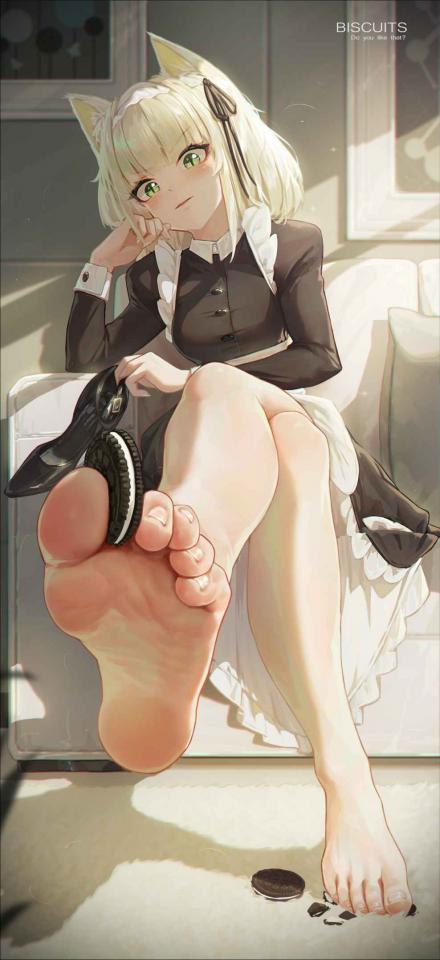 [fanbox]足控の天堂-画师：Icecake - 自购 : https://icecake.fanbox.cc/ [赤脚裸足,凯尔希]