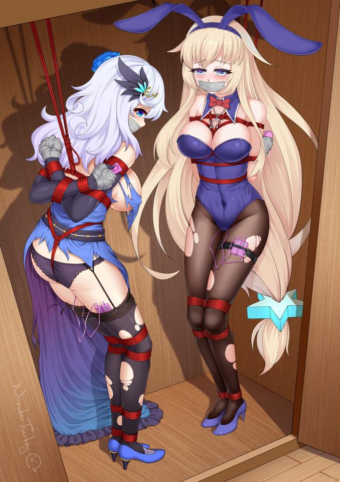 杂图少女 [Pantyhose,Gag,Japanese Female,Japanese Anime,Pocket Vibrator,Bunny costume]