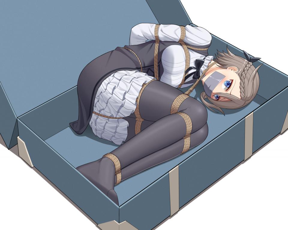 动漫捆绑 [Pantyhose,Gag,Japanese Anime,Crotch rope tie]