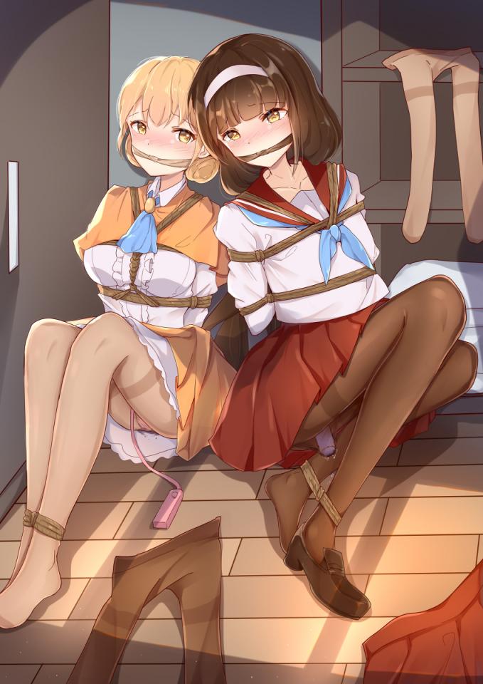  [Pantyhose,Sailor suit,Gag,Grey pantyhose,Japanese Anime,Pocket Vibrator,Viberator,Vibrator]