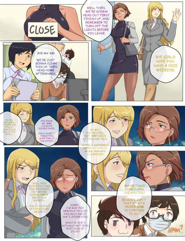 T.I.E.D Chapter 2 - [Artist]: Ryner-E ///Source: https://www.patreon.com/Ryner_E/posts?filters[tag]=Comic%20Chapter%202 [职业（正装领带）,堵嘴,西式（直臂并肘）,胶带,单手套,连缚]