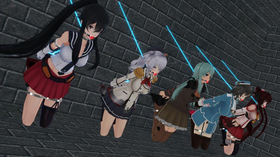 艦隊Collection 3 - 非常好看的 [丝袜,堵嘴,日本动漫,脚铐/脚镣,3D画,狗链/项圈,口球]