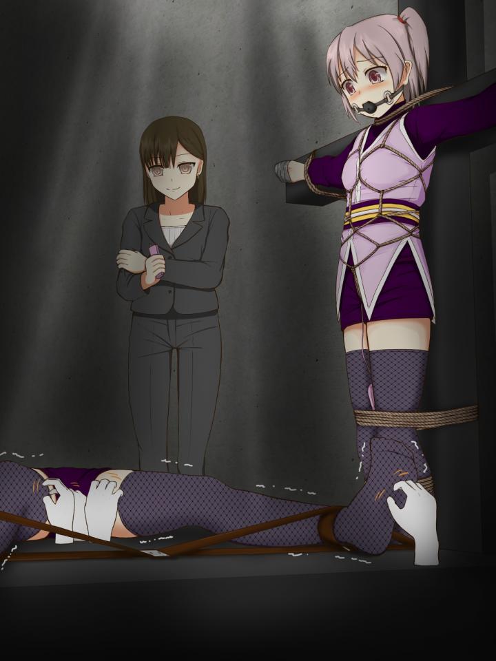 【ふぇむと】投獄沙希ちゃん - 购买链接：https://www.fanbox.cc/@femto/posts/2583364 [龟甲缚,十字架,挠痒]