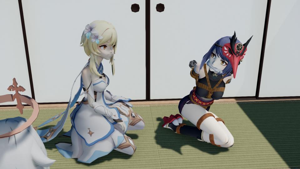 Teach me, Tabibita-sensei! 16-26 - 作者:Pavro   pid:20579732 [堵嘴,胸缚,日本动漫,3D画]