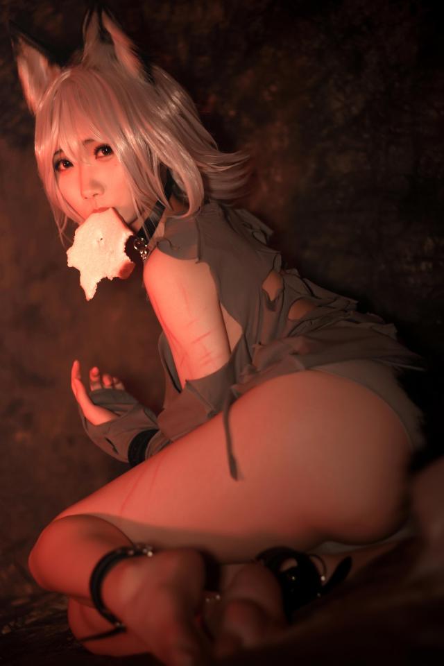 曉美媽 - 奴隶狼少女 - https://www.leshetu.com/xz/wlj/19315.html [Pantyhose,Rabbit ears,Cosplay,Dog chain]