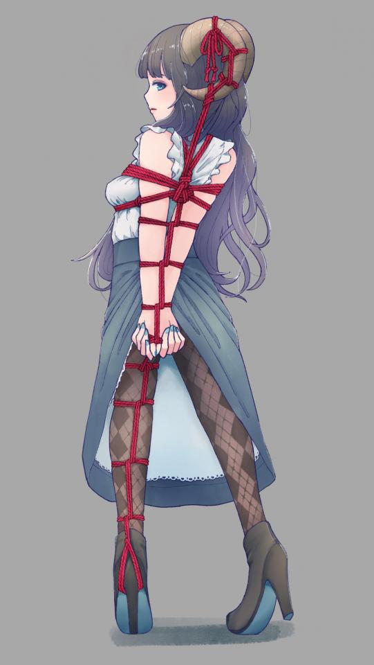 [oyakomastar]角娘と赤い縄オリジナルサイズ - oyakomastar的紧缚差分图，自购于fanbox,提供原图。   包括角娘と赤い縄オリジナルサイズ [R-18]あぐら縛りのオリジナルサイズ等 [R-18]バニーガール絵オリジナルサイズ 過去イラストの原寸とかトリミング前とか  https://oyakomastar.fanbox.cc/posts/863770 https://oyakomastar.fanbox.cc/posts/816502 https://oyakomastar.fanbox.cc/posts/775417 https://oyakomastar.fanbox.cc/posts/743021 [丝袜,高跟鞋,胸缚]