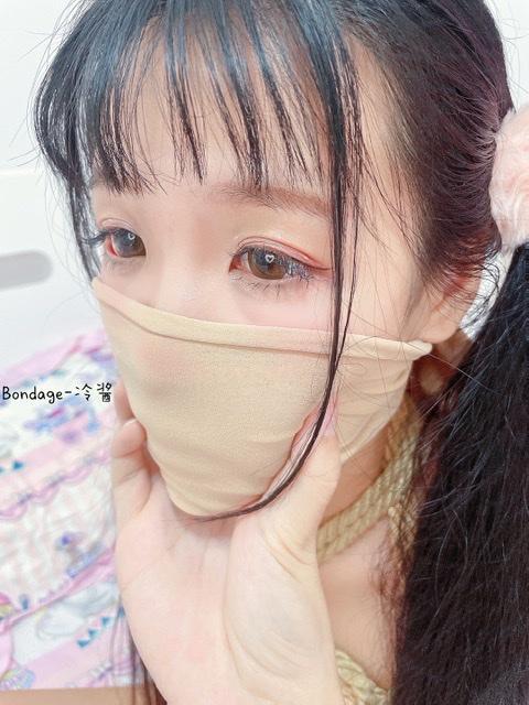 客户定制冷酱内衣双马尾肉丝蒙面捆绑套图 - 接自缚定拍，有意向请私信，闲聊勿扰