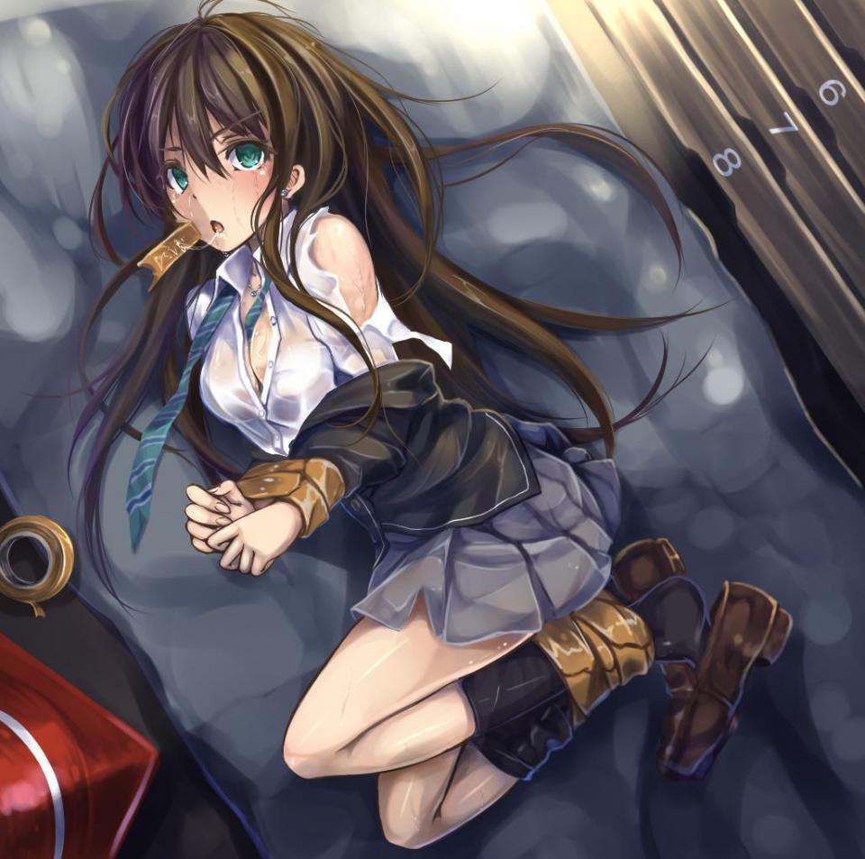 P站动漫捆绑图搬运 - 作者：モニカノ [胶带]