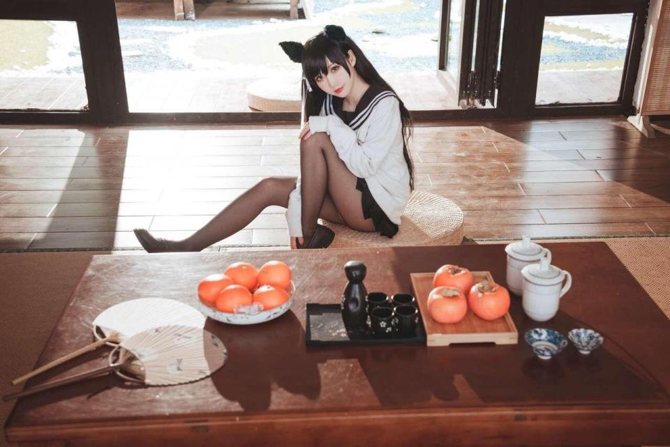 cos爱宕JK [丝袜,学生（水手服）,COSPLAY,中国女孩,鞋子]