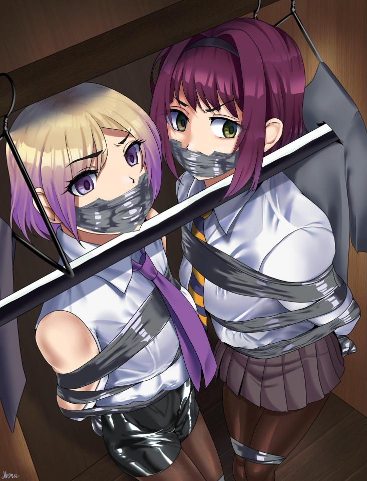 Monanniverse picture (Part 1) - Monanniverse picture (Part 1) [tape bondage]