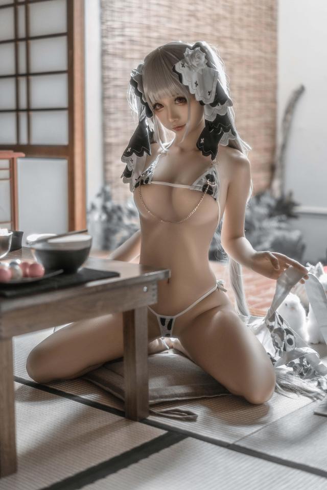 蠢沫沫 可畏-紳士版 [COSPLAY,内衣秀]