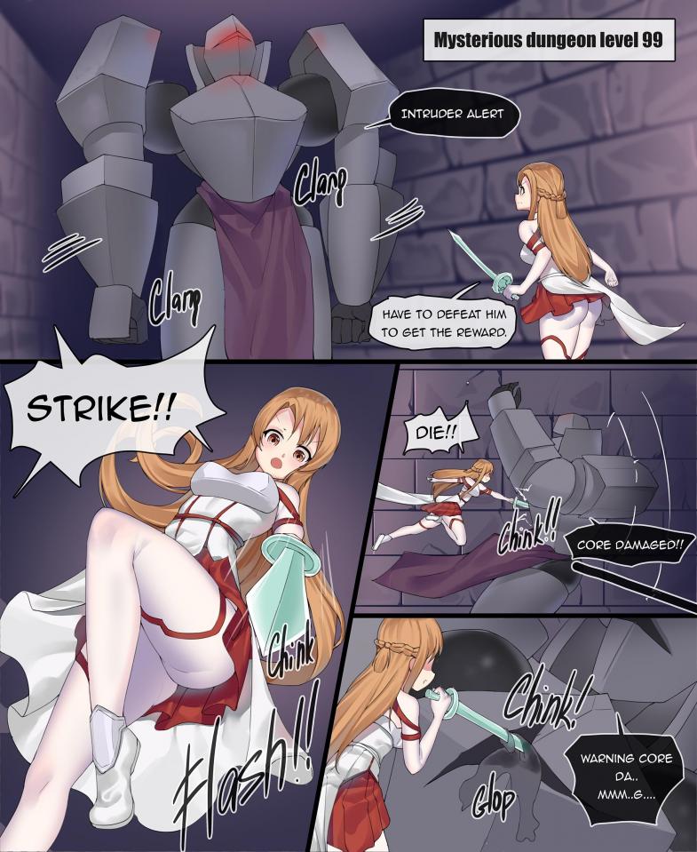 战败的亚丝娜 - 原创发布 by win4699 乳胶全包+木乃伊全包+触手