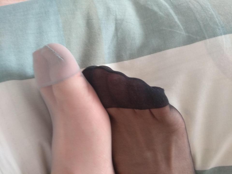 今日美丝:黑白双煞 - 肉丝与黑丝的超性感搭配
