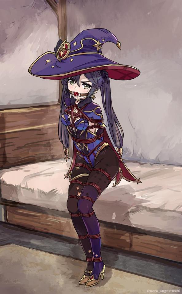  [Gag,Japanese Female,Japanese Anime,Crotch rope tie,Games,Lesbian,Mona,Ball gagged]