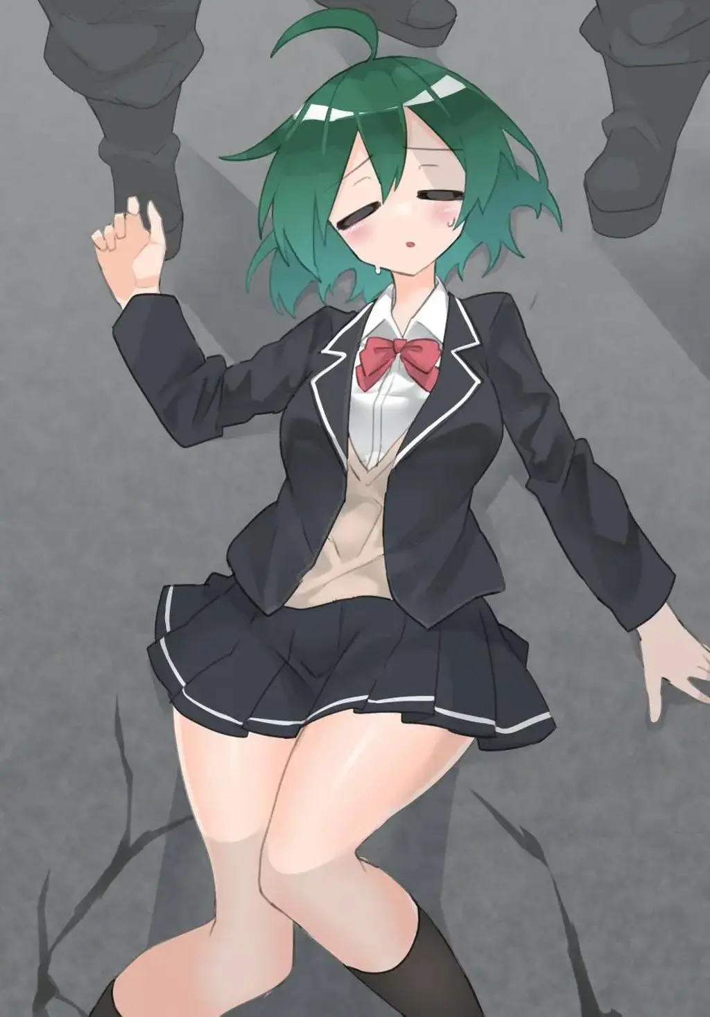 [リオレオリ]異能少女昏睡+異能少女を捕獲して移送+異能少女人体実験 - 异能少女的紧缚调教本 [日式反绑,堵嘴,日本美女,高手缚,长筒袜,狗链/项圈,单手套,皮带,震动棒]