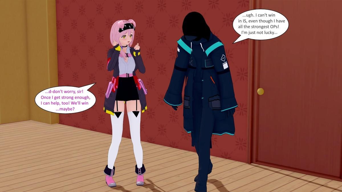 Spark of Distress - 非常好看的 [3D CG,Lesbian,澄闪]