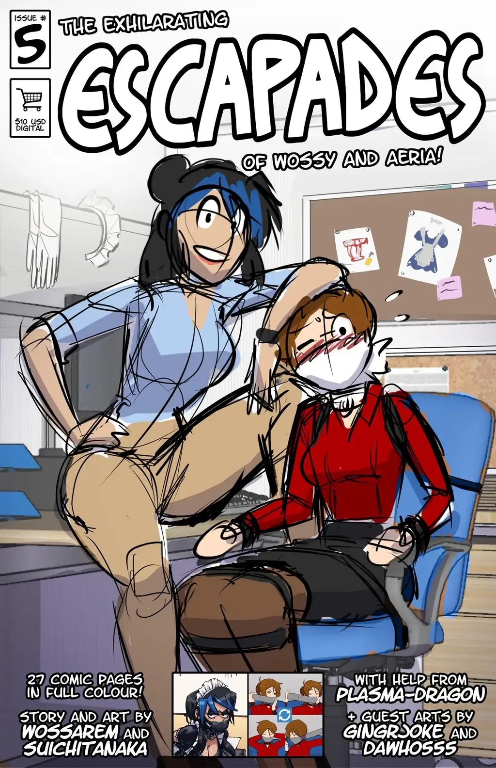 Escapades Issue 5 - Work-in-Progress copy - 作者：Wossa    赞助的抢鲜版本，所以低价