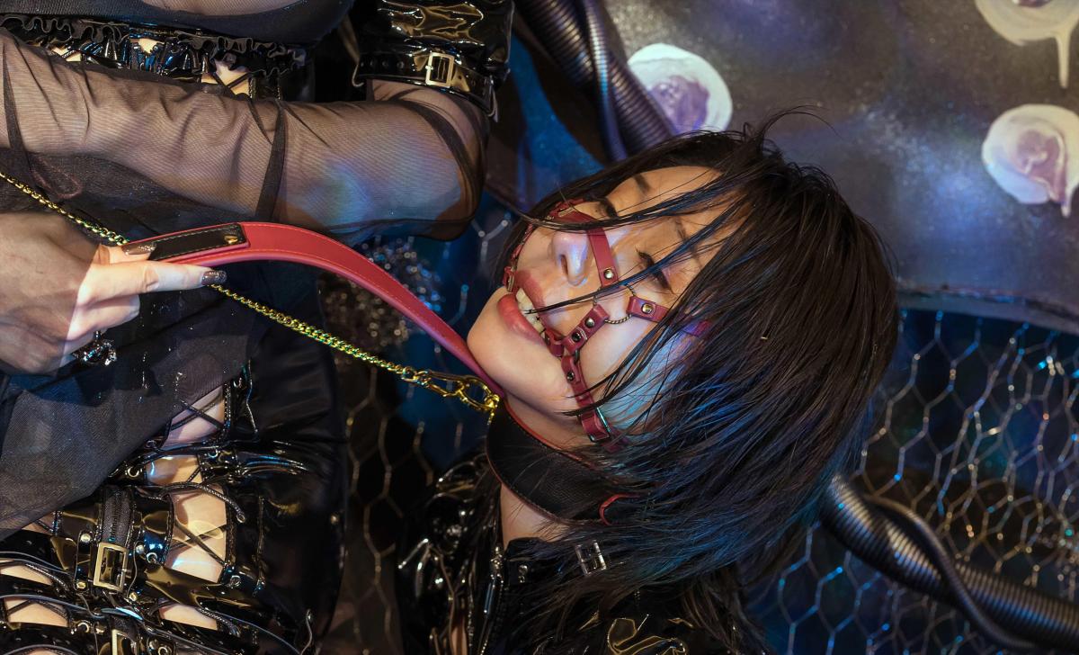 微博coser@秋和柯基 &奶桃 莉莉丝 - 微博coser@秋和柯基 &奶桃 莉莉丝 [狗链/项圈,中国女孩,百合女同]